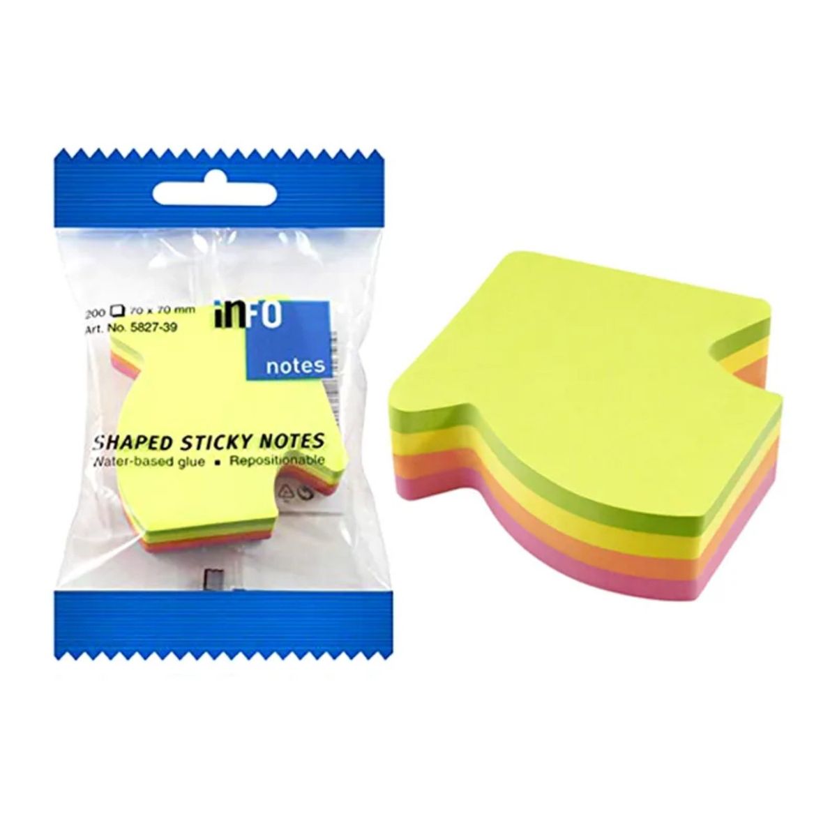 GENERICO - Notas Adhesivas Forma Flecha 200 hojas Color - SC