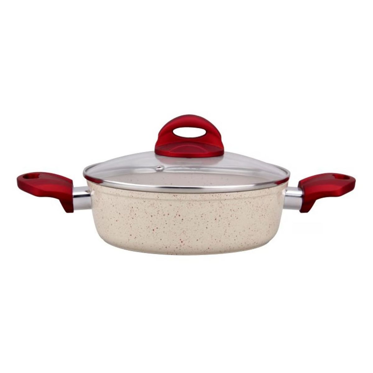 GENERICO - Olla Arrocera Marmoleada 26cm 4800ml Antiadherente Arte Andino