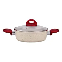 Olla Arrocera Marmoleada 26cm 4800ml Antiadherente Arte Andino