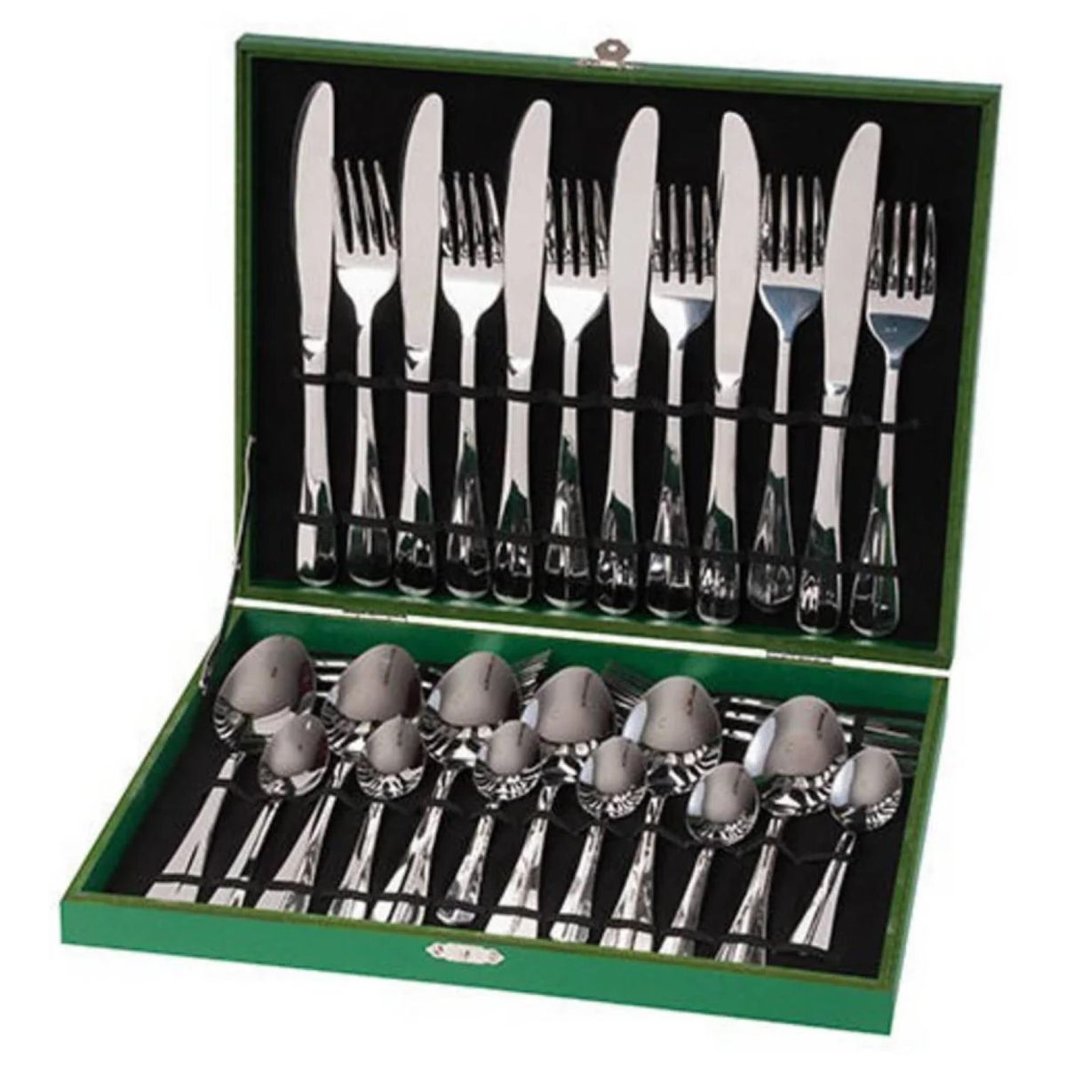 GENERICO - Set De Cuchilleria Elegante 30 Piezas Clasicas Arte Andino