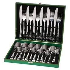 GENERICO - Set De Cuchilleria Elegante 30 Piezas Clasicas Arte Andino