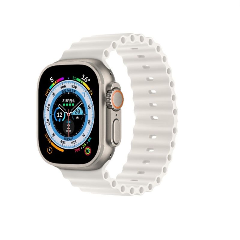 GENERICO - Correa Silicona para Apple Watch Ocean 38-40-41mm