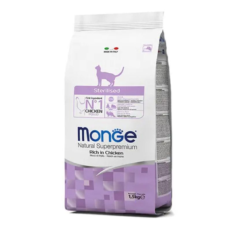 MONGE - Monge Alimento Gato Light Esterilizado Sabor Pollo 10kg