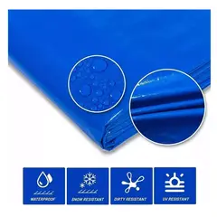 GENERICO - Lona Pvc Carpa Multiuso Impermeable Máxima Calidad 6mX4m
