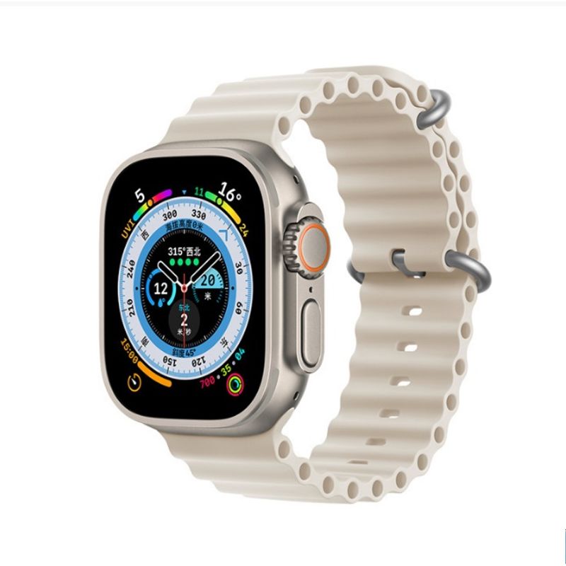 GENERICO - Correa Silicona para Apple Watch Ocean 38-40-41mm