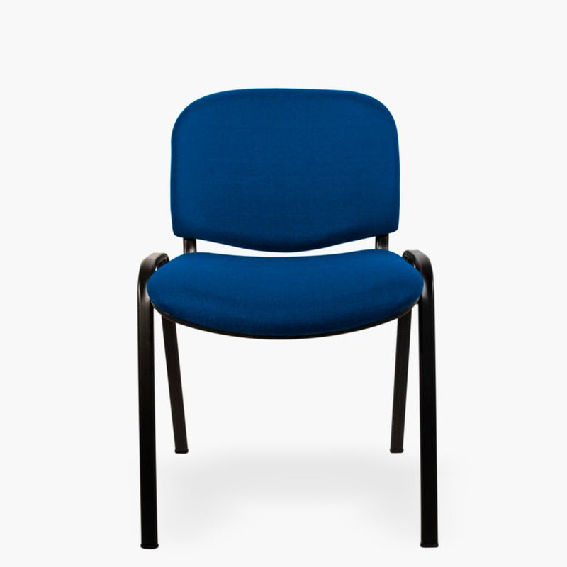 FORM OFFICE - Silla Visita ISO Tapiz Azul Form