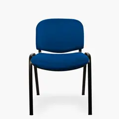 FORM OFFICE - Silla Visita ISO Tapiz Azul Form