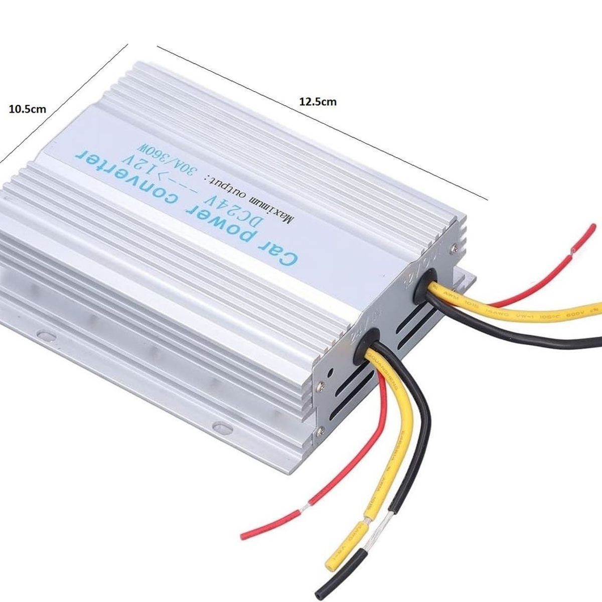 GENERICO - Inversor Electrico Convertidor Potencia 24v A 12v 30a Camion