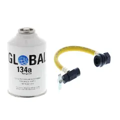 GLOBAL - Gas refrigerante R134a 340g y Adaptador