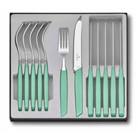 Juego de mesa Swiss Modern 12 piezas verde