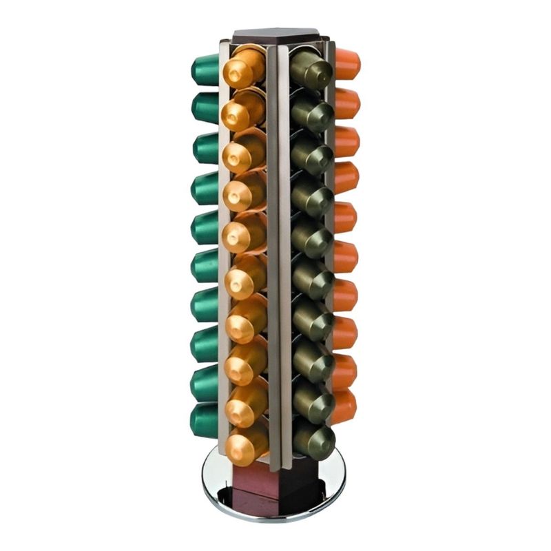 GENERICO - Dispensador Para Capsulas Cafe Organizador Capsulas 66 Und