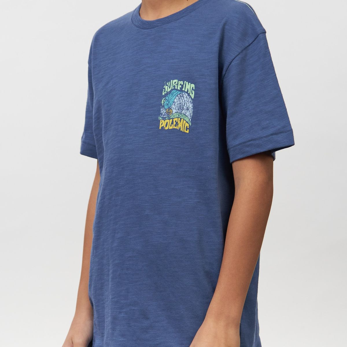 POLEMIC - Polera niño Soft tipo Bambu manga corta Polemic