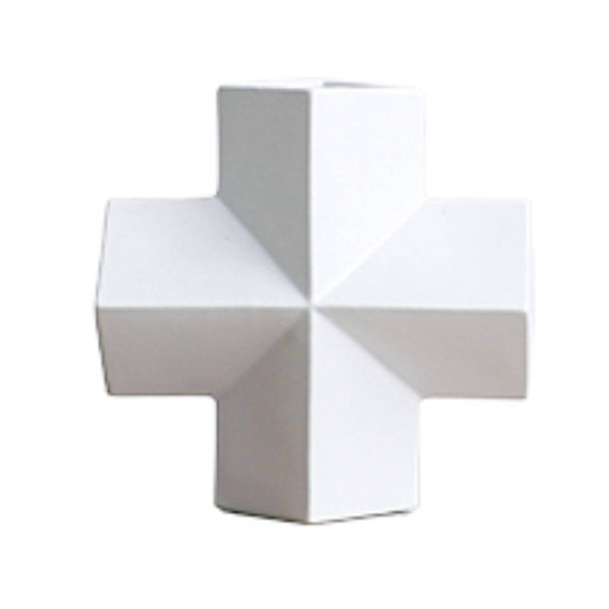 BILBOLA - Jarrón blanco en forma de cruz