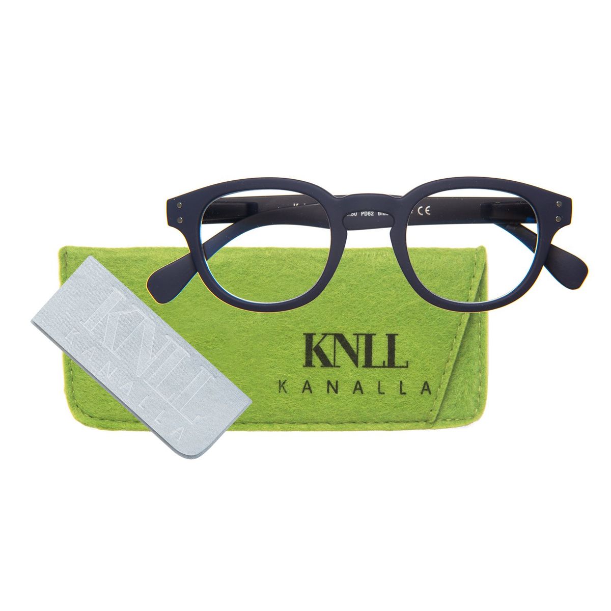 KANALLA - Pack 2 Lentes de Lectura Filtro Luz Azul y UV mod Folie Azul / Amarillo 1,5