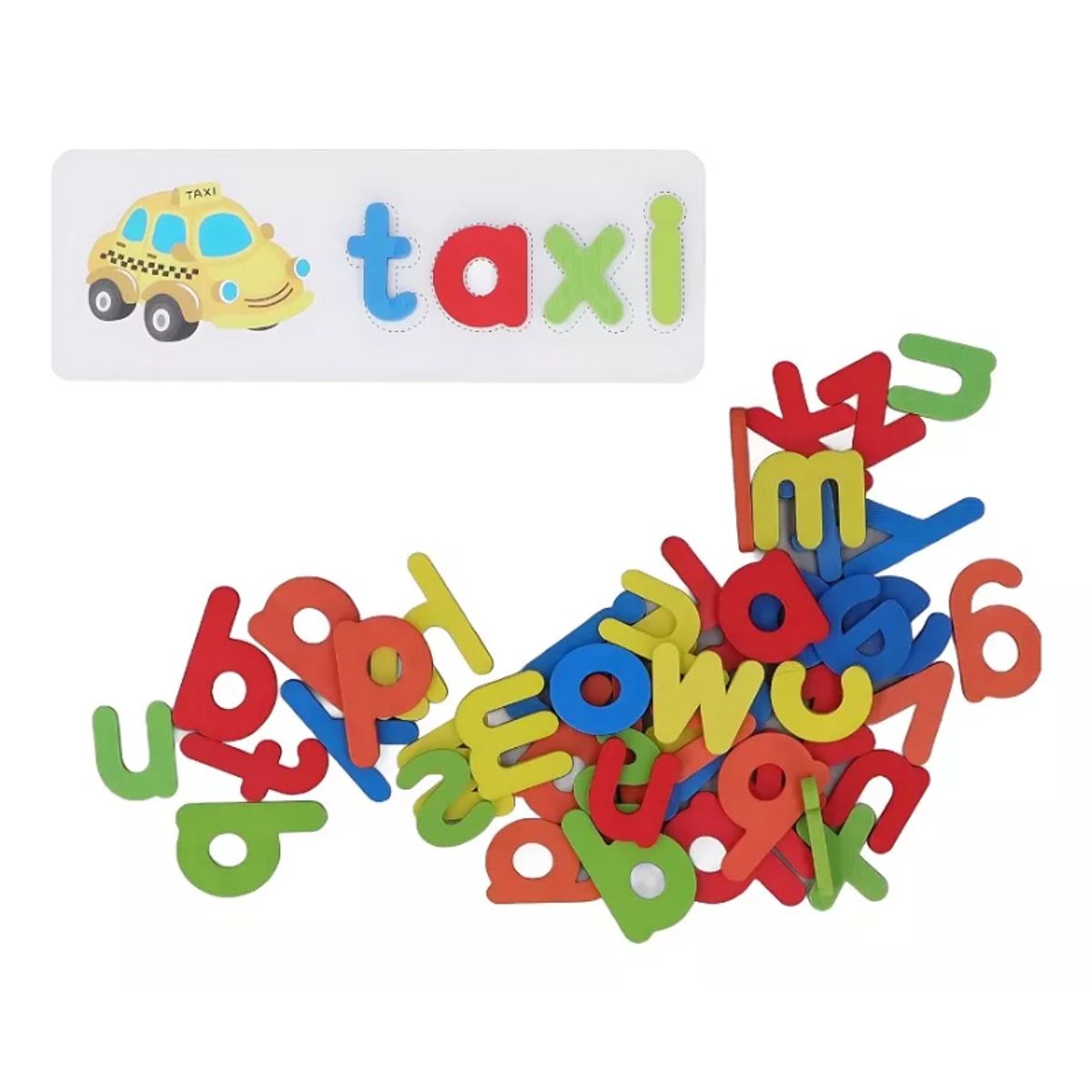 BELIDASHOP - Juego De Palabras Infantil Deletreo Montessori Aprendizaje