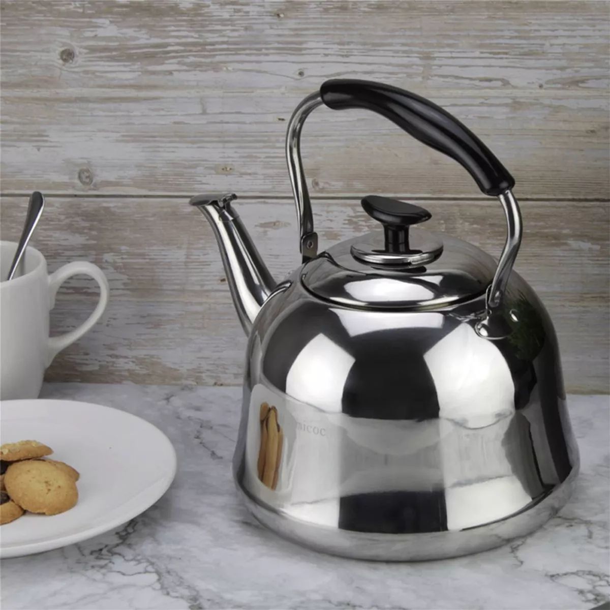 GENERICO - Tetera 4 Litros Acero Inoxidable