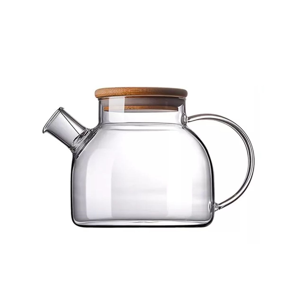 GENERICO - Tetera Para Té Vidrio Borosilicato Resistente Calor/frío 1 L