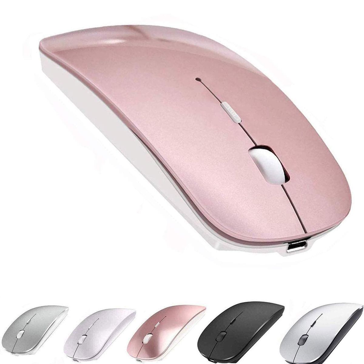 GENERICO - Mouse Inalambrico Para iPad Tablet Rosa