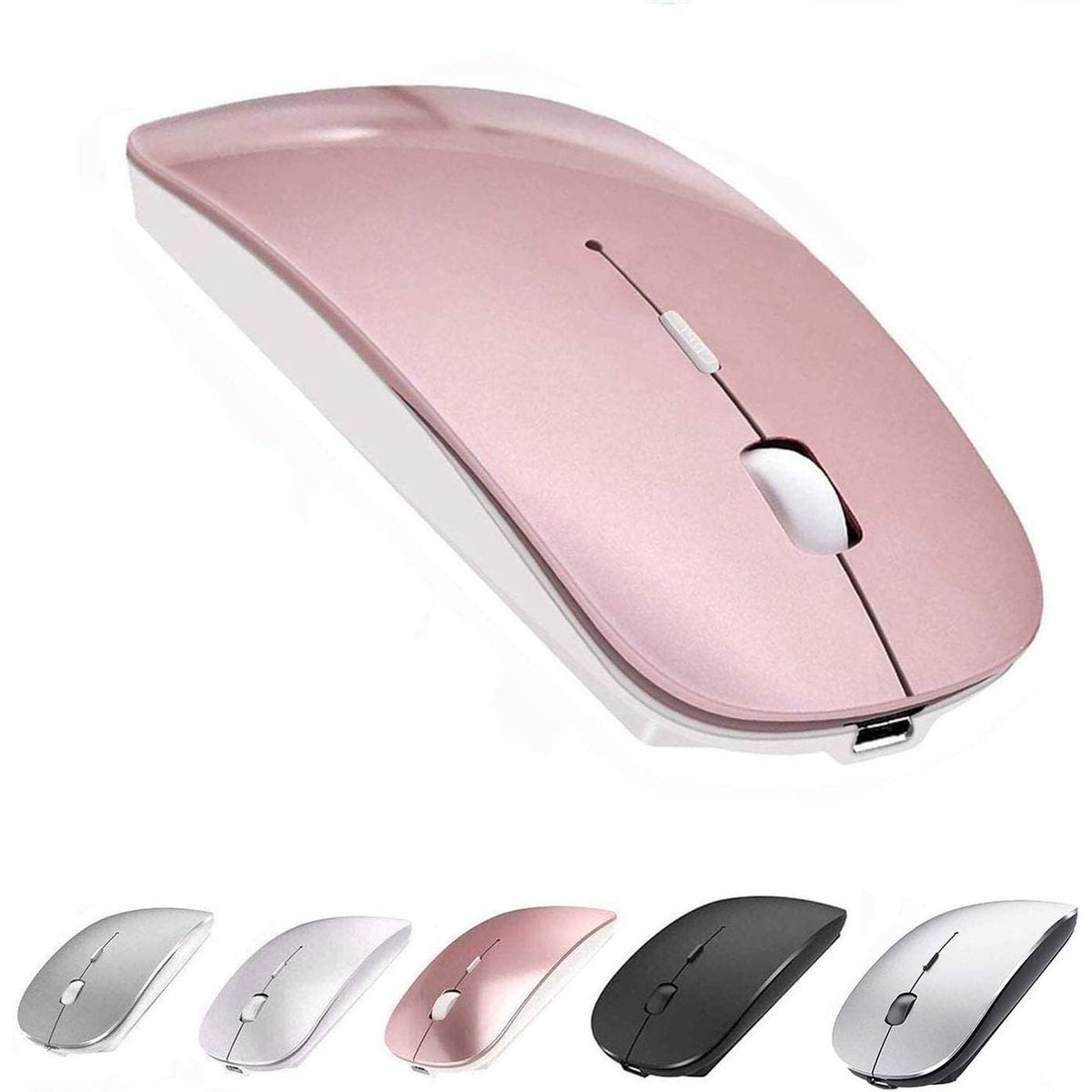 GENERICO - Mouse Inalambrico Para iPad Tablet Rosa