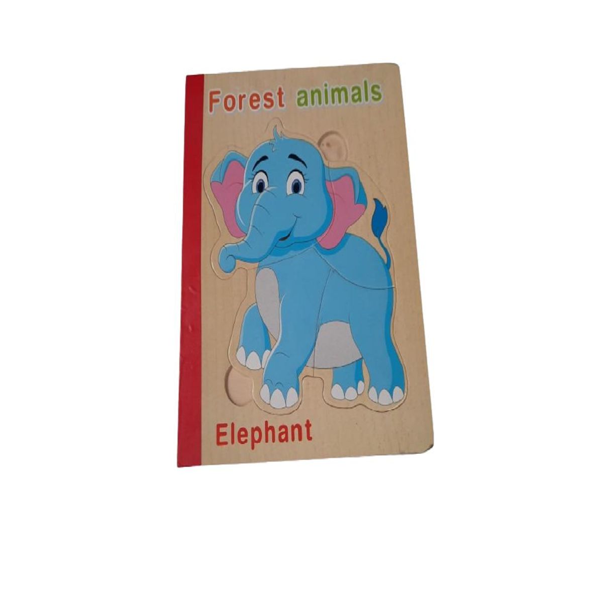 TOLIPA - Libro de madera formato Puzzle de animales