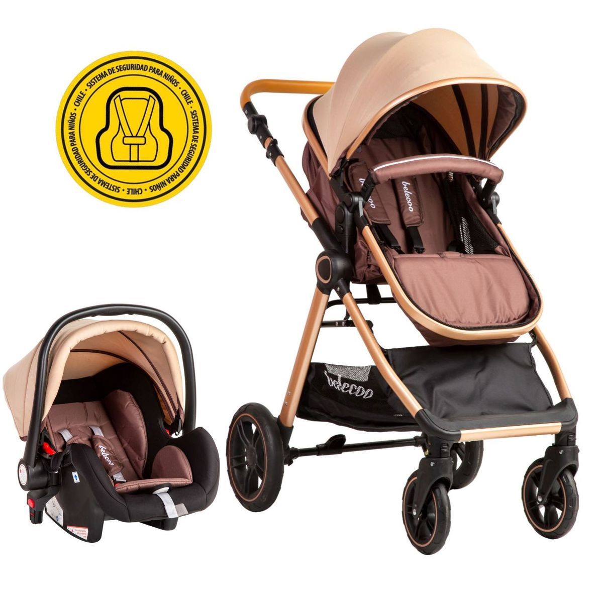 VOYAGE - Coche Travel System X1-A Kaki