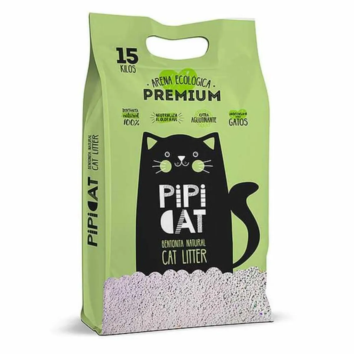 GENERICO - Arena Sanitaria Pipi Cat 15 kg - Agua