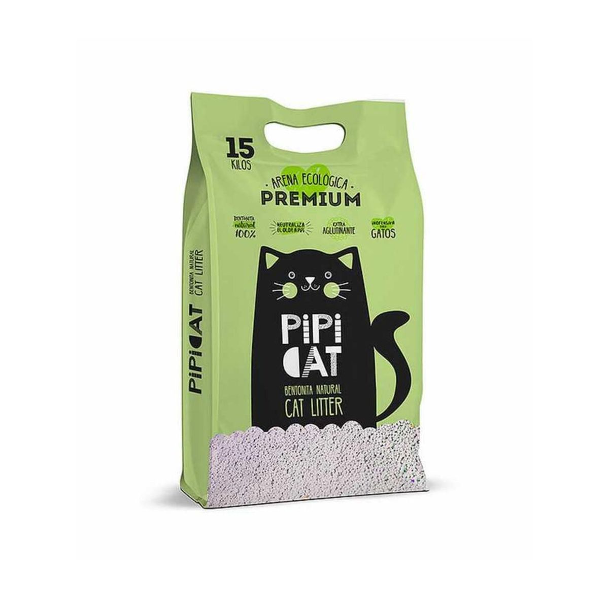 GENERICO - Arena Sanitaria Pipi Cat 15 kg - Agua
