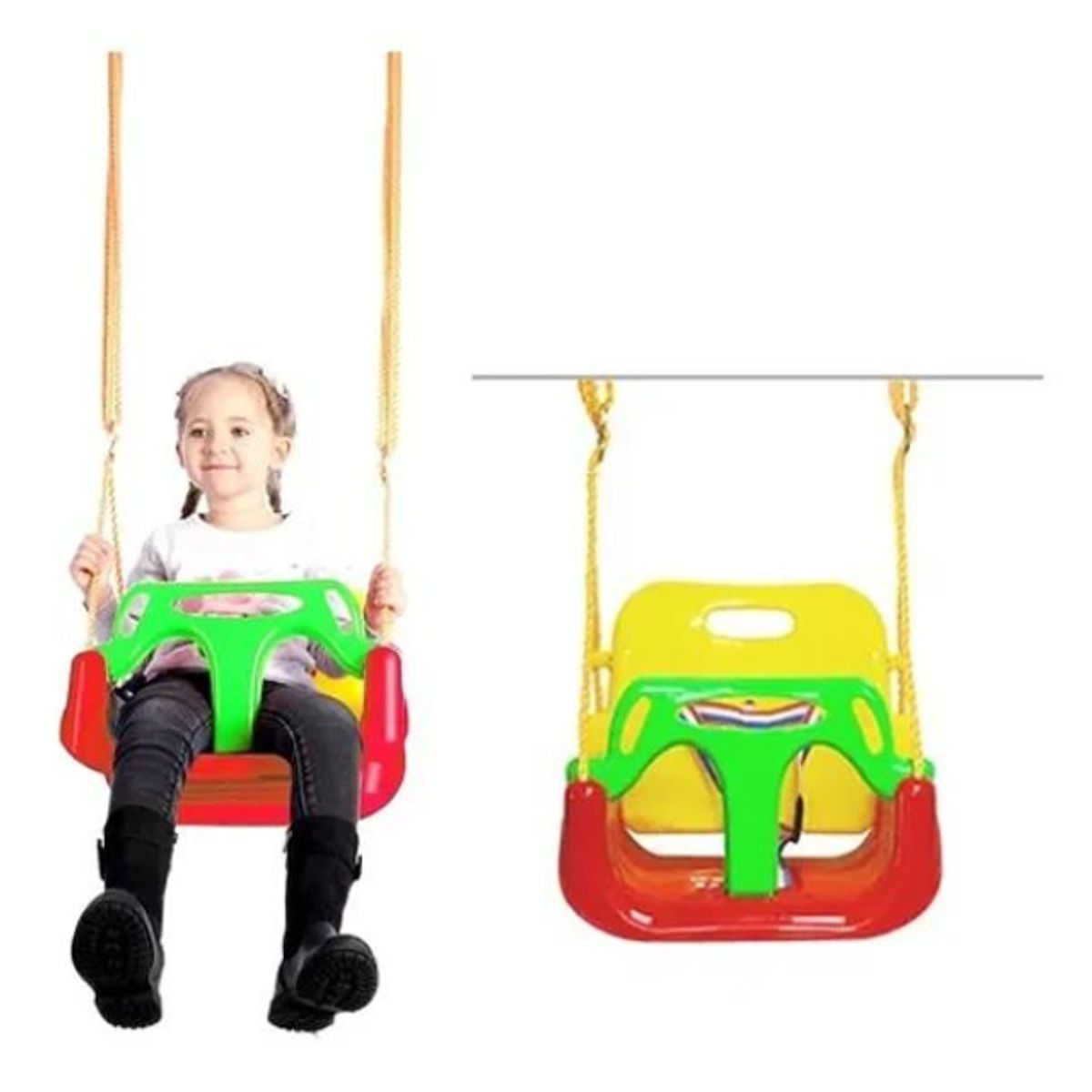 GENERICO - Columpio Para Bebe Y Niños Multifuncional 3 En 1