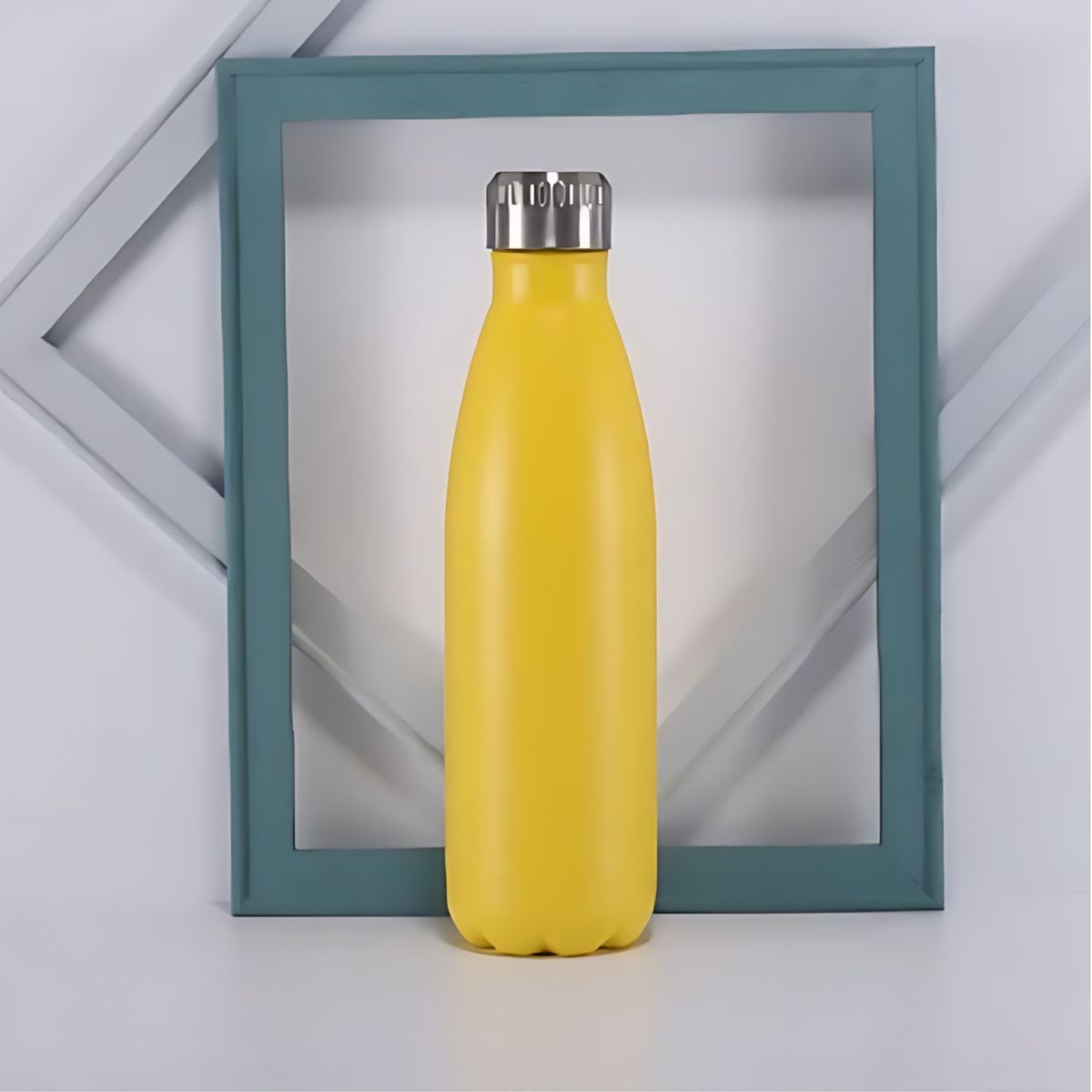 HOMESTAR - Botella Térmica Colores Variados Amarillo 500 ml