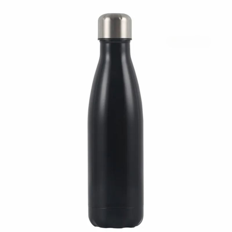 HOMESTAR - Botella Térmica Colores Variados Negro 500 ml