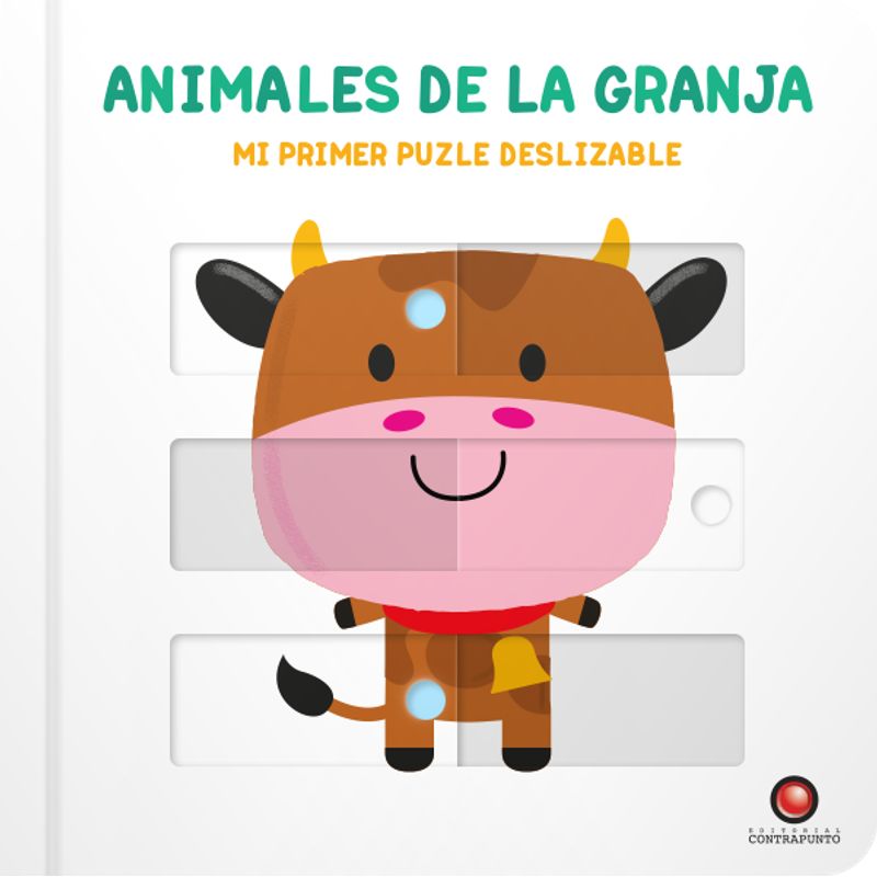 EDITORIAL CONTRAPUNTO - Libro Animales De La Granja. Mi Primer Puzle Deslizable