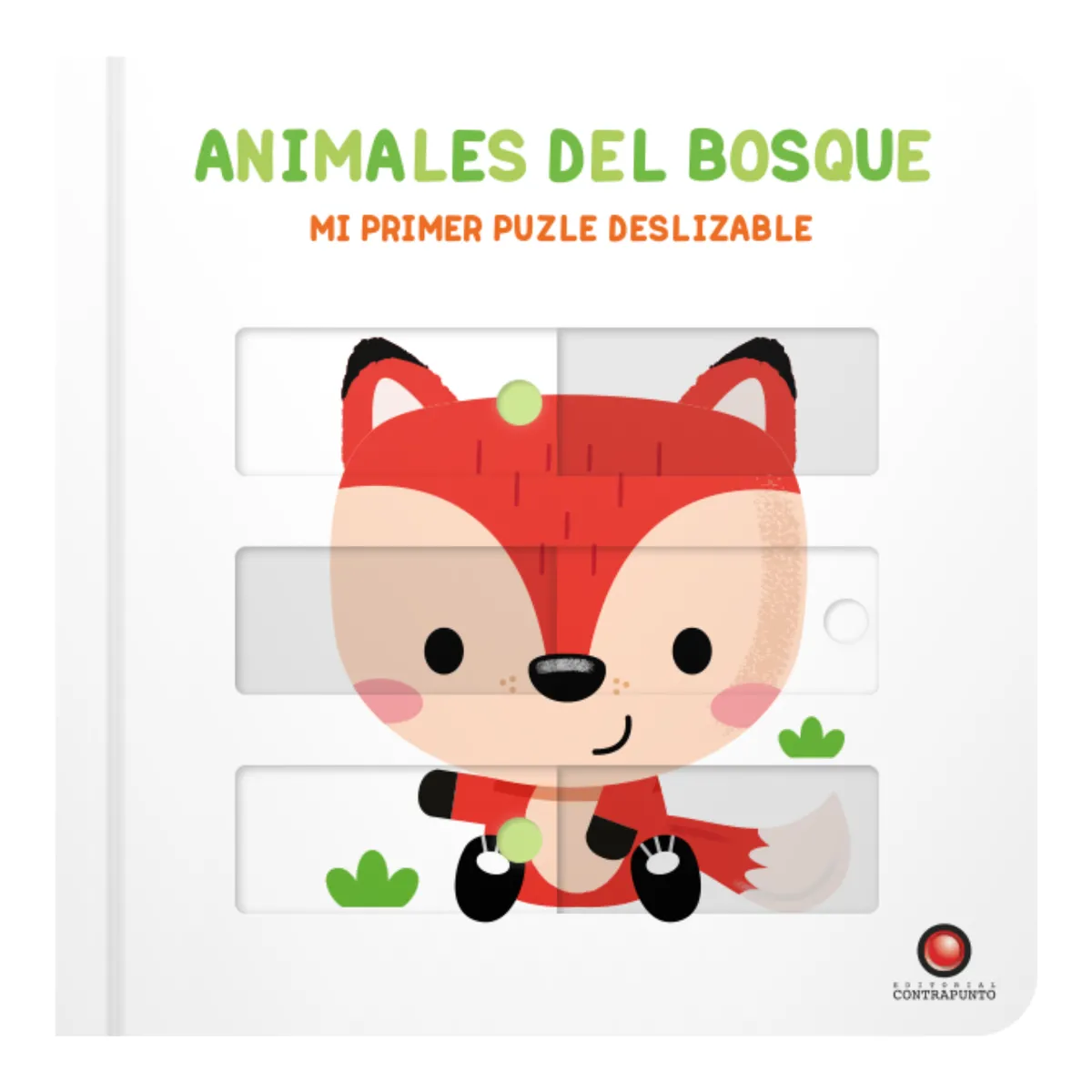 EDITORIAL CONTRAPUNTO - Animales Del Bosque. Mi Primer Puzle Deslizable