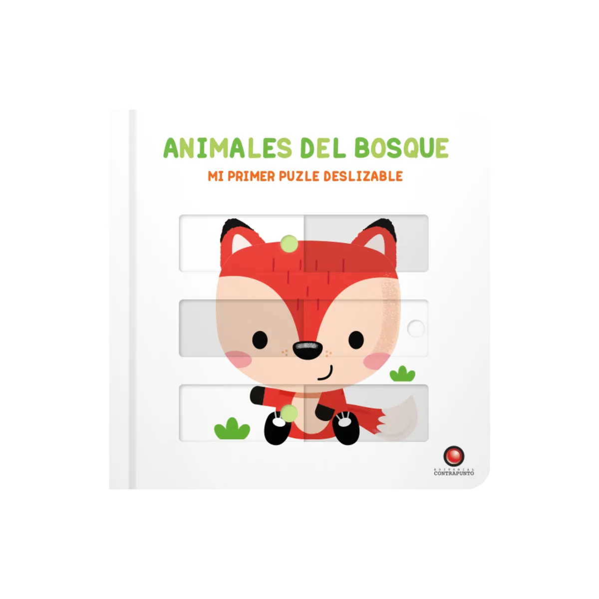 EDITORIAL CONTRAPUNTO - Animales Del Bosque. Mi Primer Puzle Deslizable
