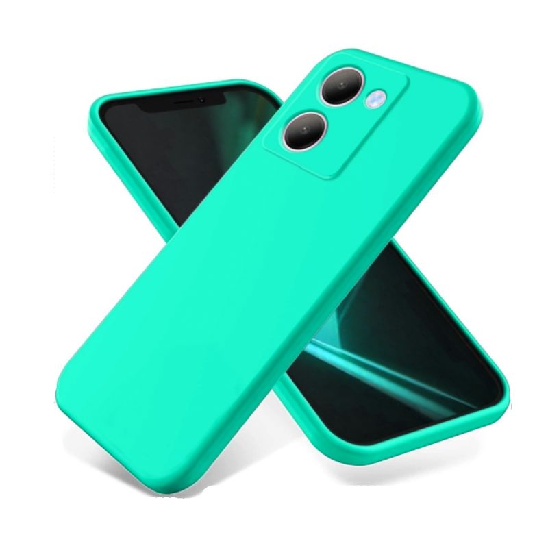 JOIGO - Carcasa Silicona Para Vivo Y36 5g Turquesa.