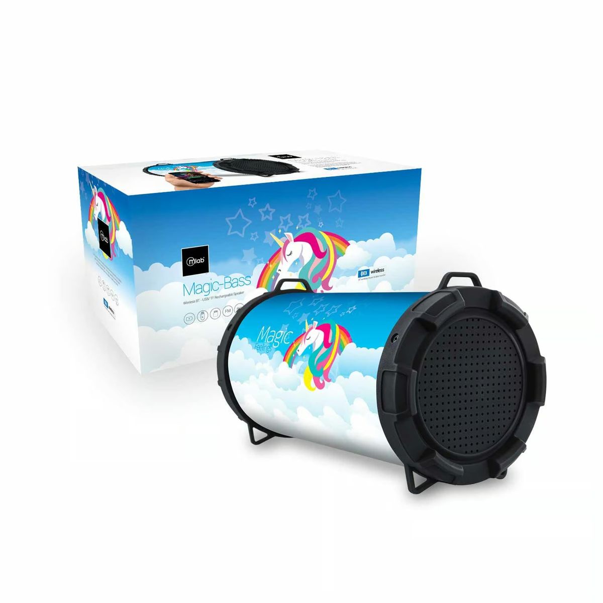 MLAB - Parlante Mini Bazooka Bluetooth Magic Speaker TWS 8516