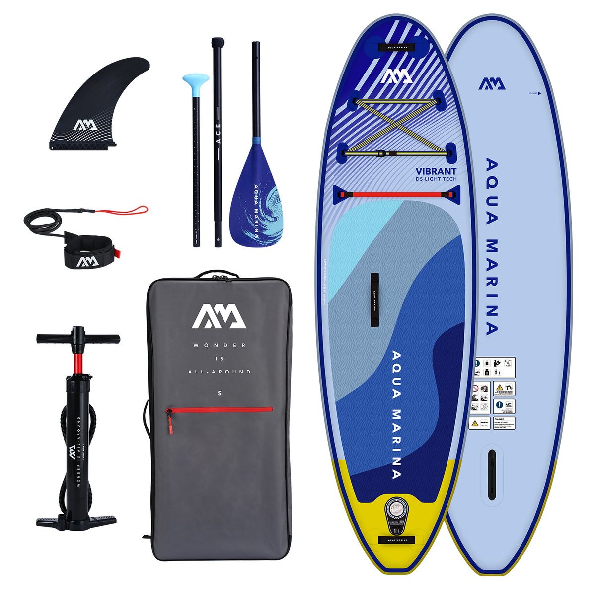 AQUA MARINA - Stand Up Paddle Para Niños Aqua Marina Vibrant SUP Inflable