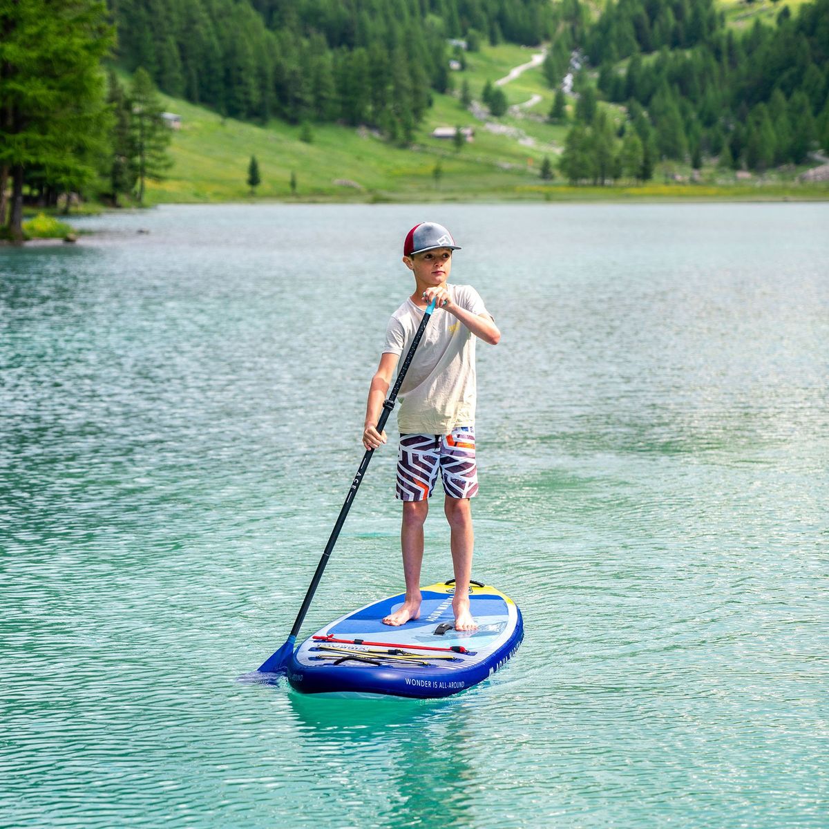 AQUA MARINA - Stand Up Paddle Para Niños Aqua Marina Vibrant SUP Inflable