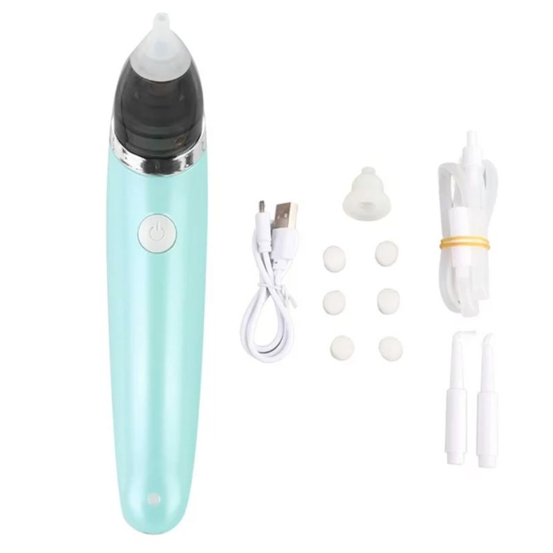 GENERICO - Aspirador Nasal Eléctrico Bebé-niños Saca Moco Portátil