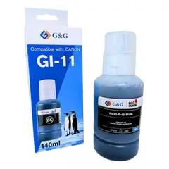 GENERICO - Tinta GI-11 Para Canon G2160 G3160 Color Negro 140 ml