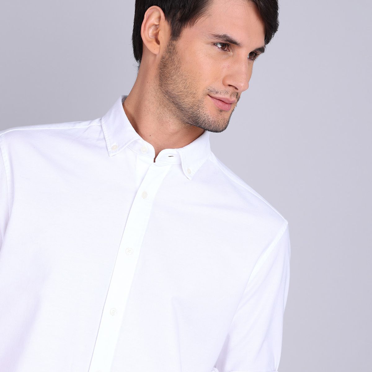 ARROW - Camisa Oxford Spandex Manga Larga Arrow ARROW