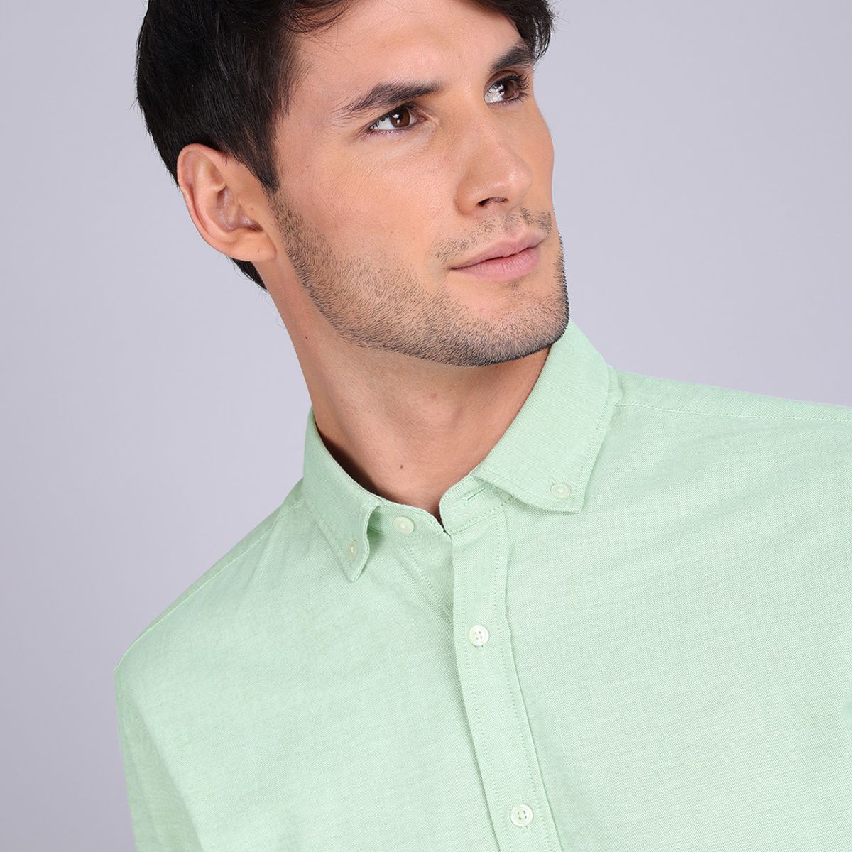 ARROW - Camisa Oxford Spandex Manga Larga Arrow ARROW