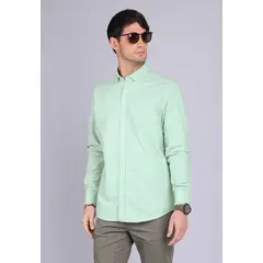 ARROW - Camisa Oxford Spandex Manga Larga