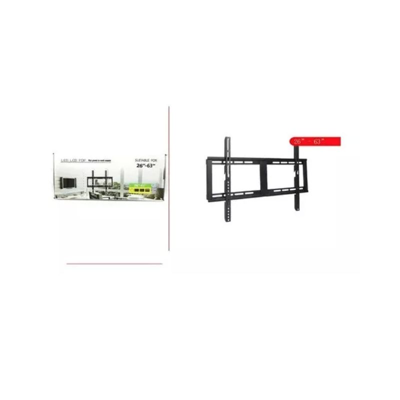 GENERICO - Soporte Vesa Para Tv Led Lcd 26 - 63 Color Negro