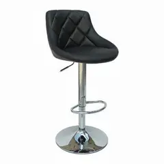 BJ HOGAR - Silla Piso Bar Altura Regulable Taburete Con Respaldo BJ S005