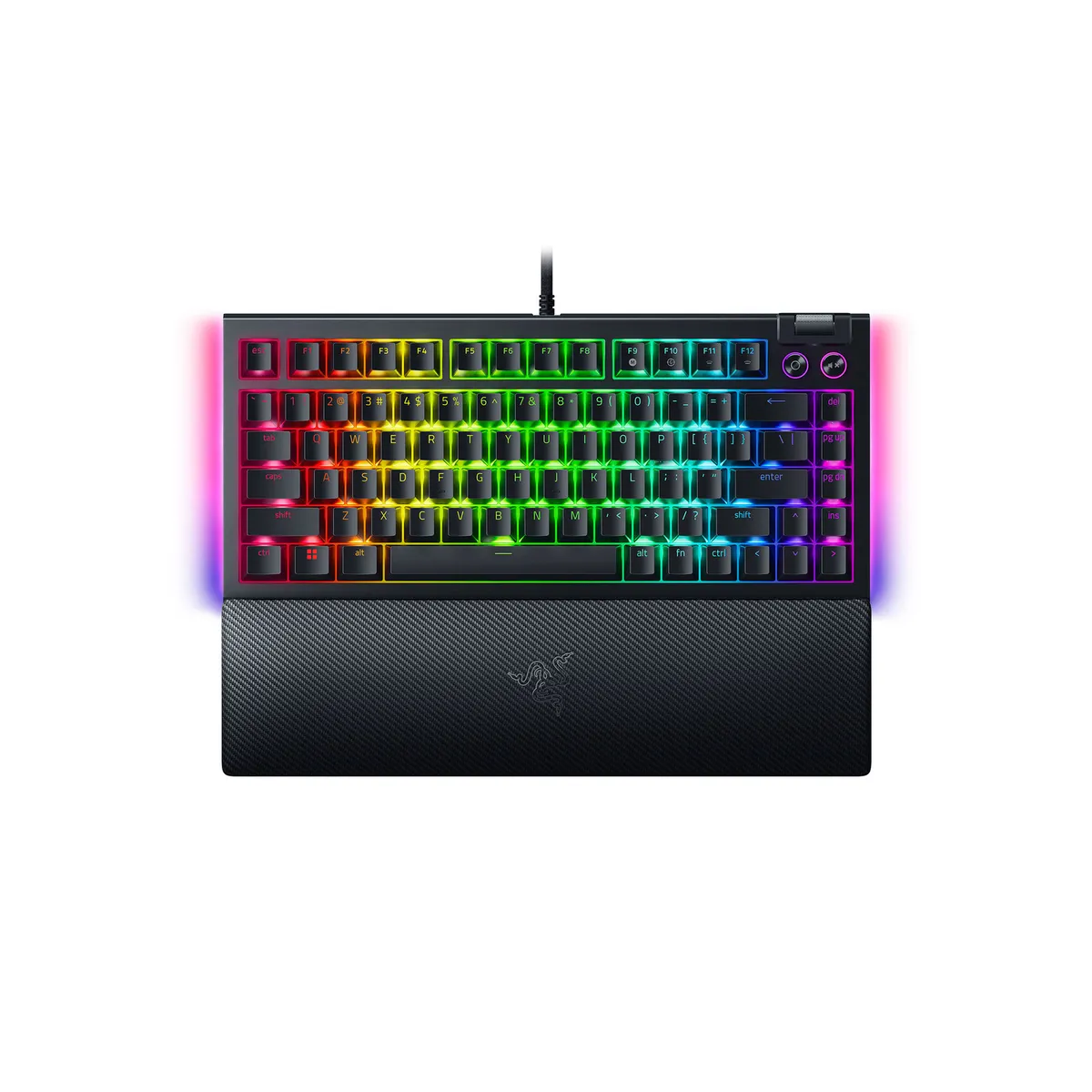 RAZER - Teclado Gamer Razer Blackwidow V4 75% Switch Orange Black