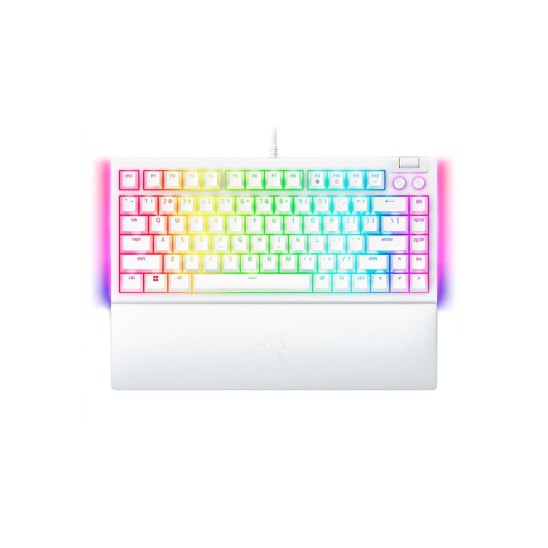 RAZER - Teclado Gamer Razer Blackwidow V4 75% Switch Orange Mercury