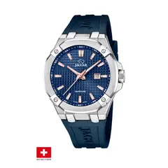 JAGUAR - Reloj J1010/2 Swiss Azul Hombre Diplomatic