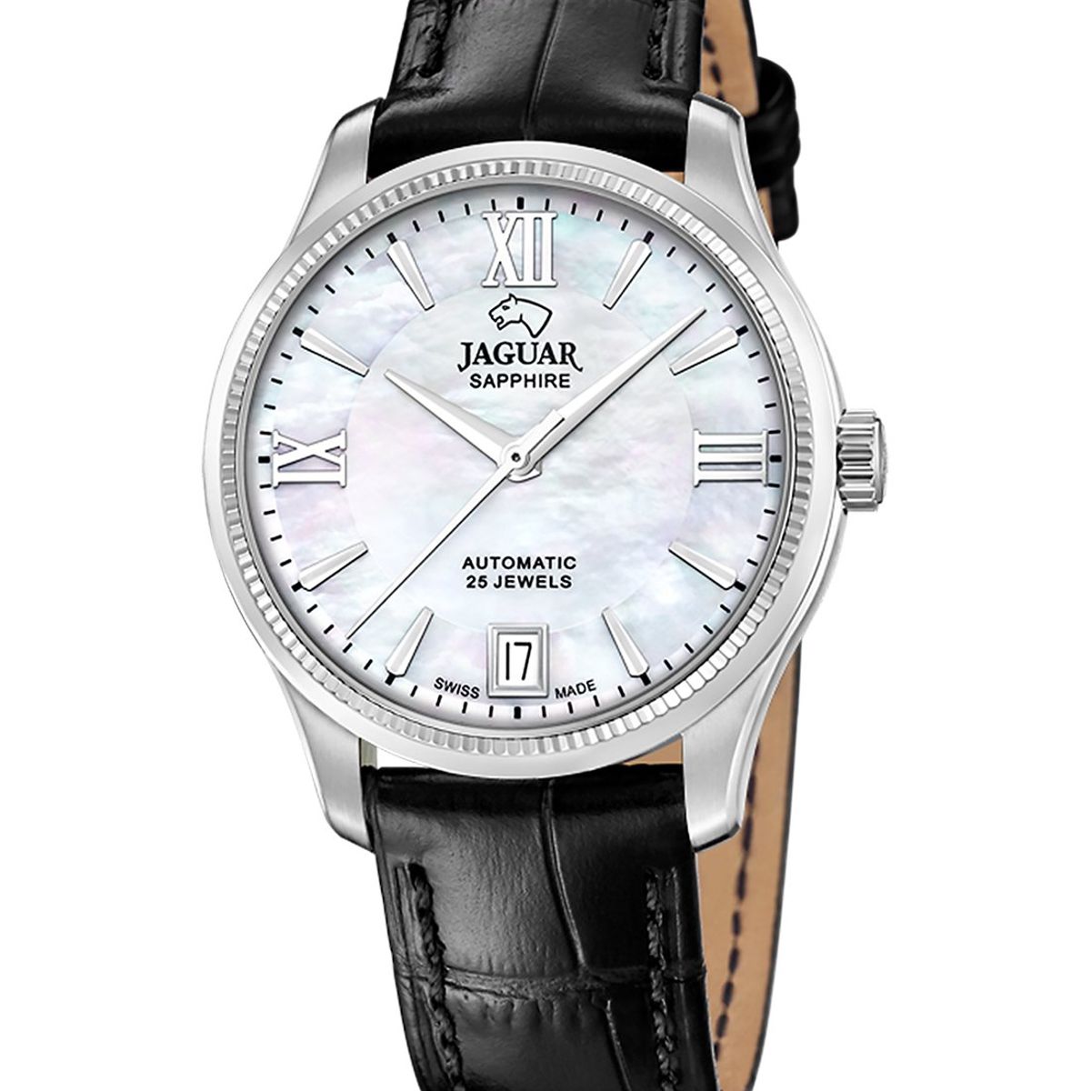 JAGUAR - Reloj J1000/A Jaguar Swiss Blanco Mujer Automático