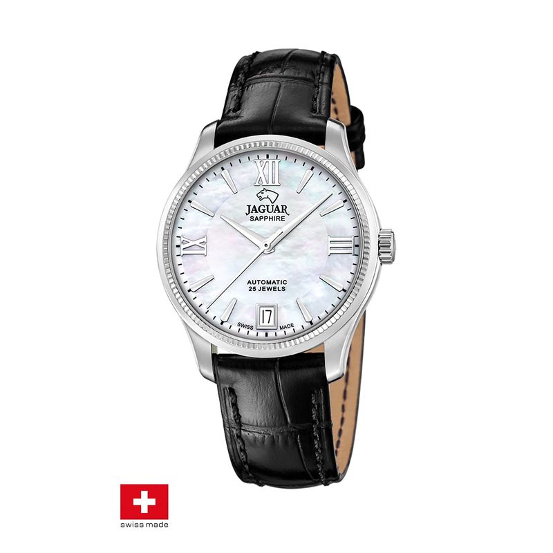 JAGUAR - Reloj J1000/A Jaguar Swiss Blanco Mujer Automático
