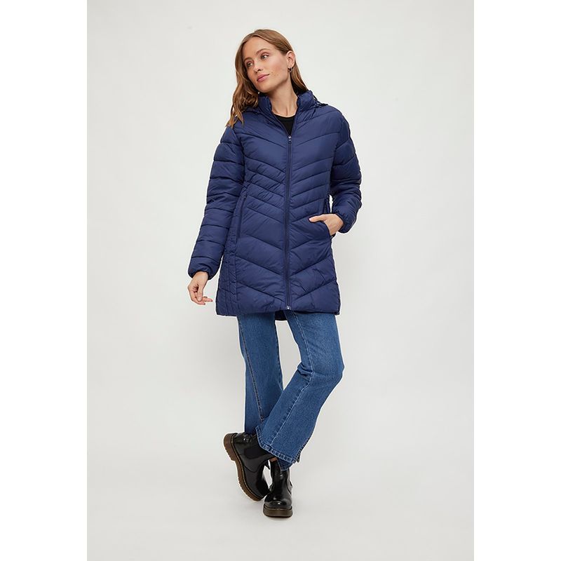 IO - Parka Azul Marino Mujer Io